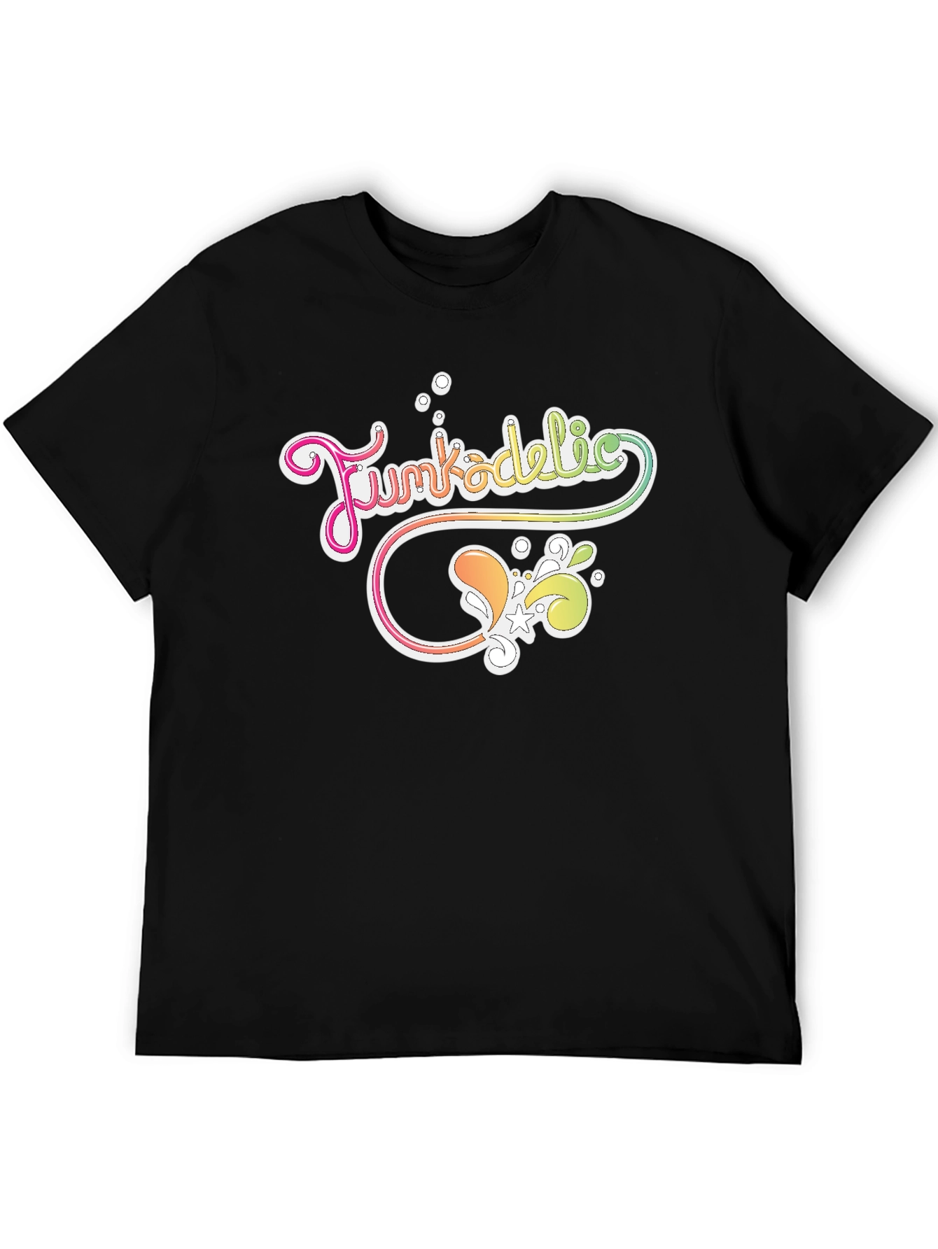 Funkadelic Graphic Print Black T-Shirt