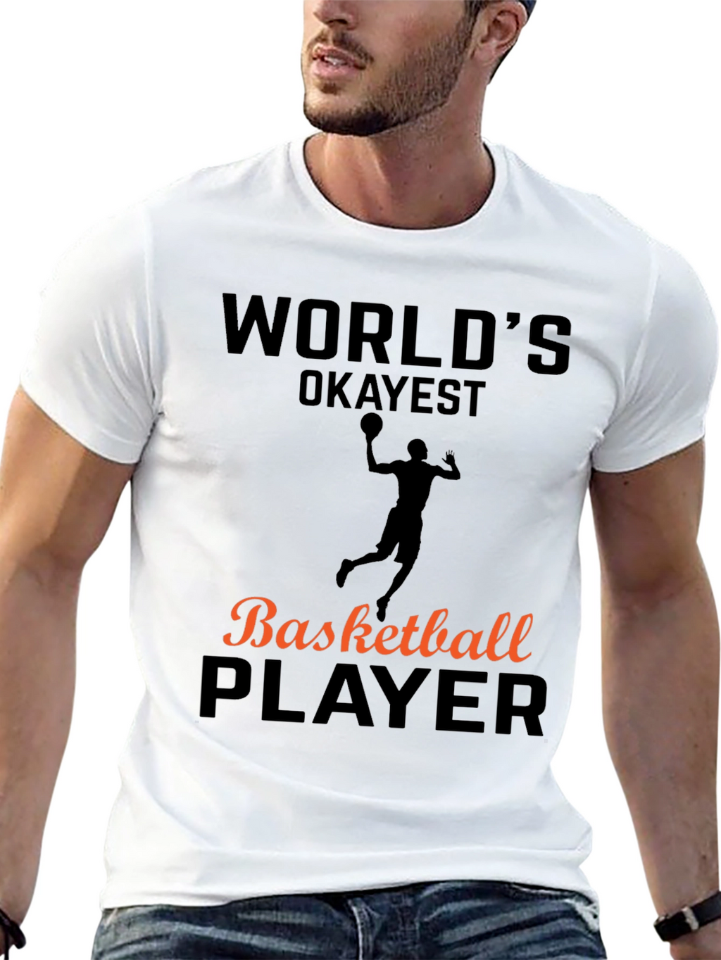 Worlds Okayest Basketball Player T-Shirt