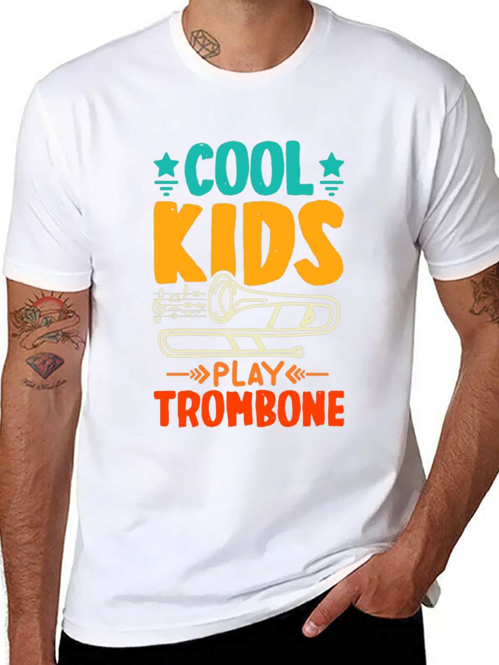Cool Kids Play Trombone T-Shirt