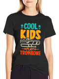 Cool Kids Play Trombone T-Shirt