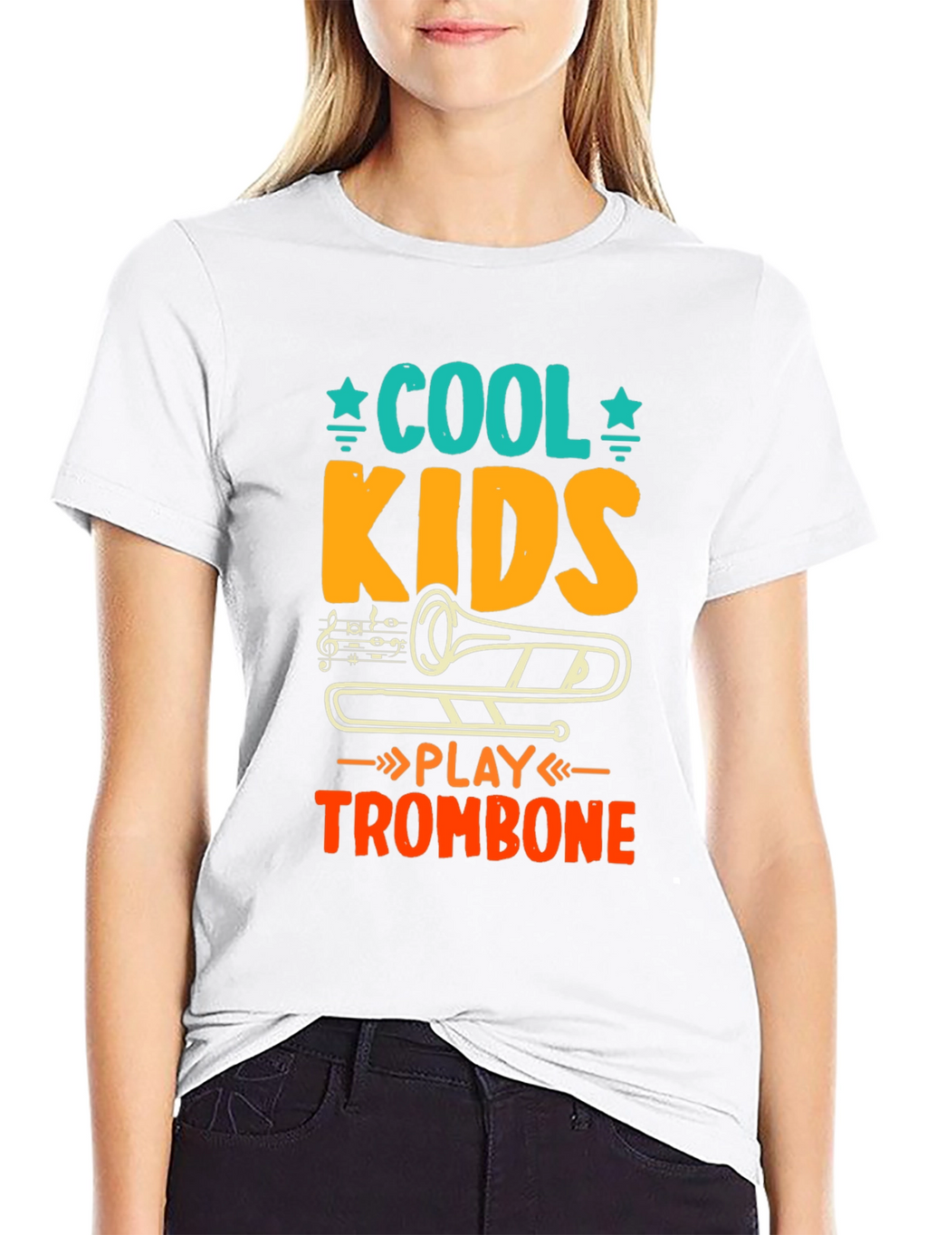 Cool Kids Play Trombone T-Shirt