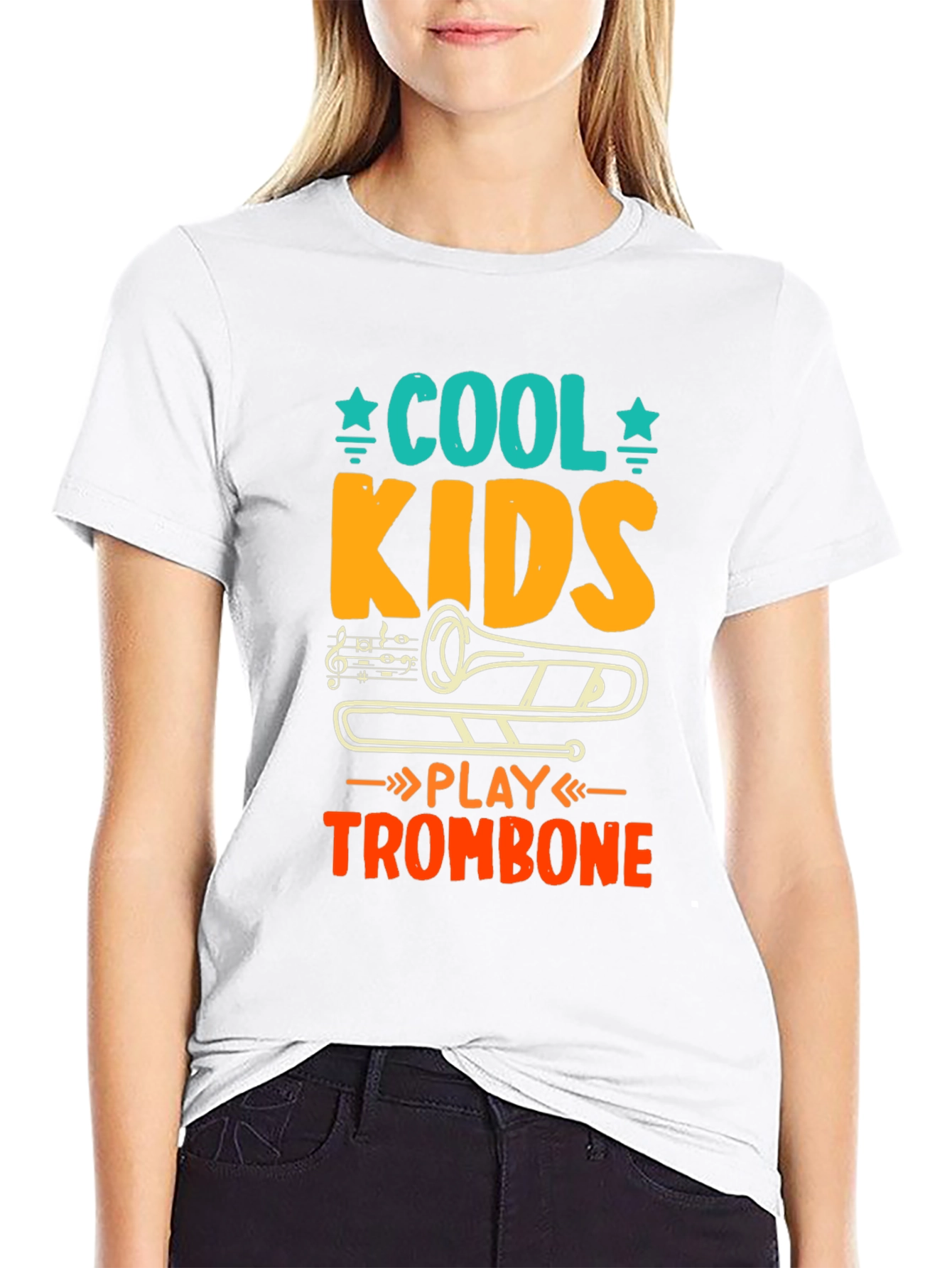Cool Kids Play Trombone T-Shirt