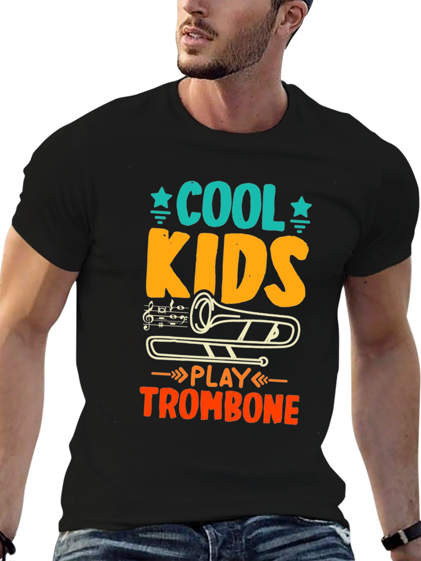 Cool Kids Play Trombone T-Shirt