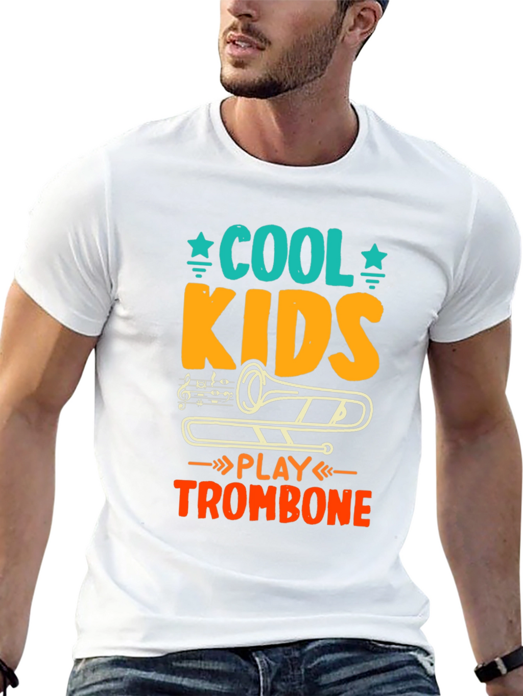 Cool Kids Play Trombone T-Shirt