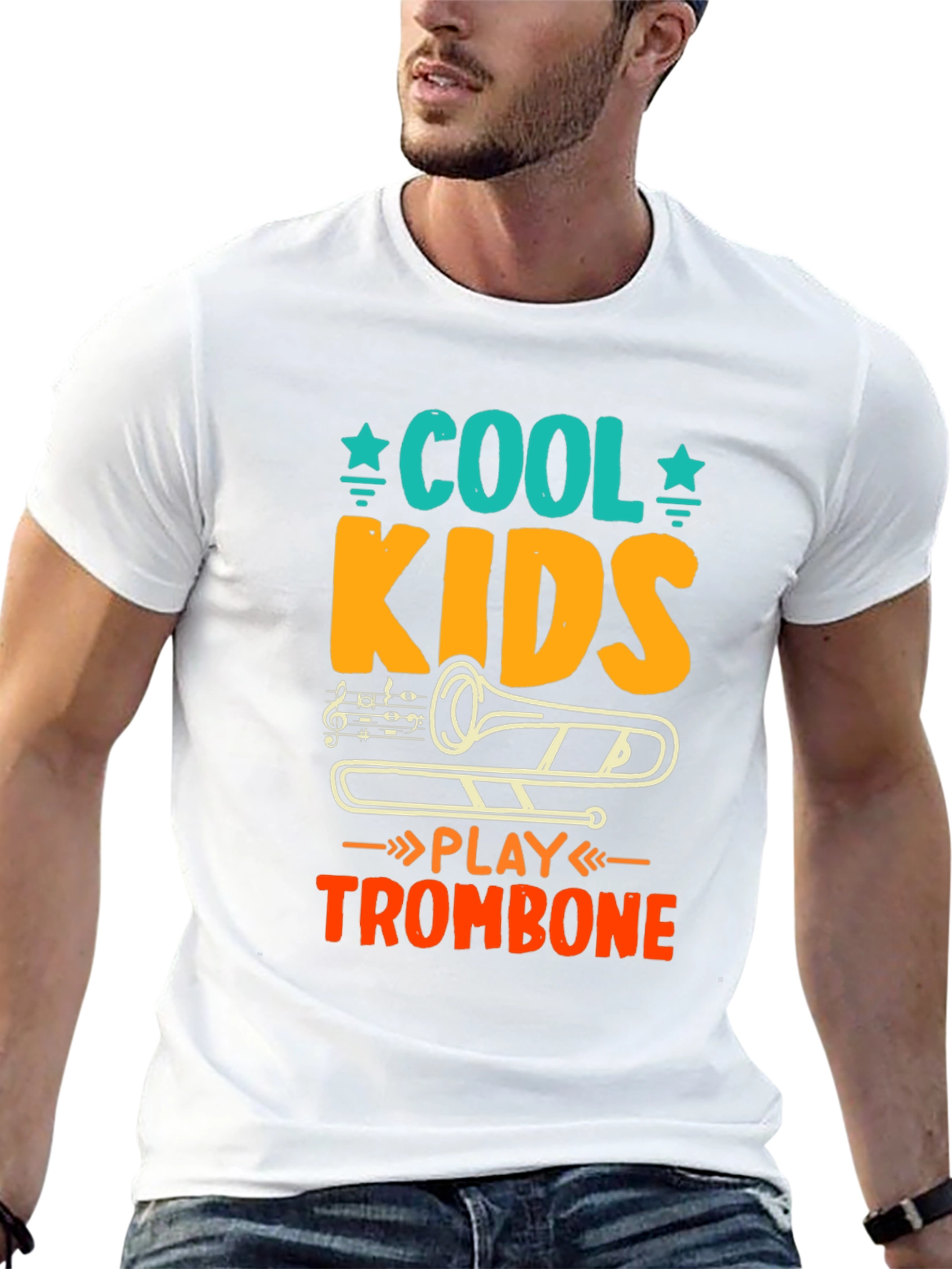 Cool Kids Play Trombone T-Shirt