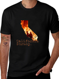 California Strong Firefighter T-Shirt