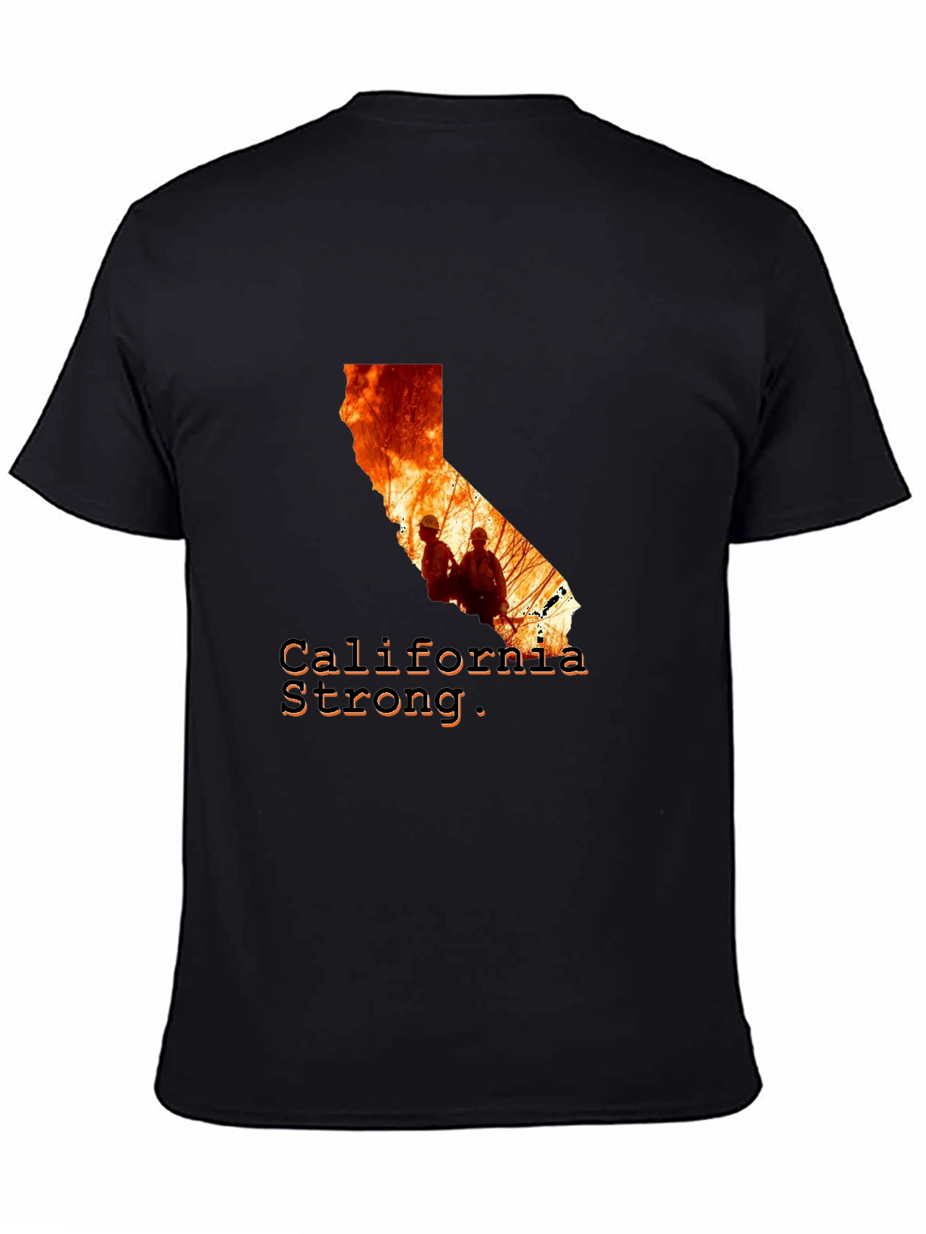 California Strong Firefighter T-Shirt