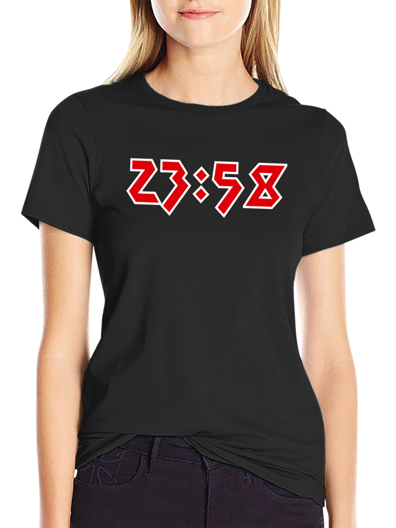 23:58 Graphic T-Shirt - Edgy Style