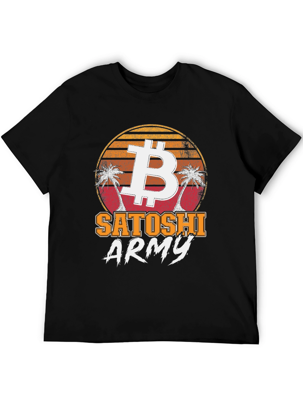 Bitcoin Satoshi Army T-Shirt Crypto Tee