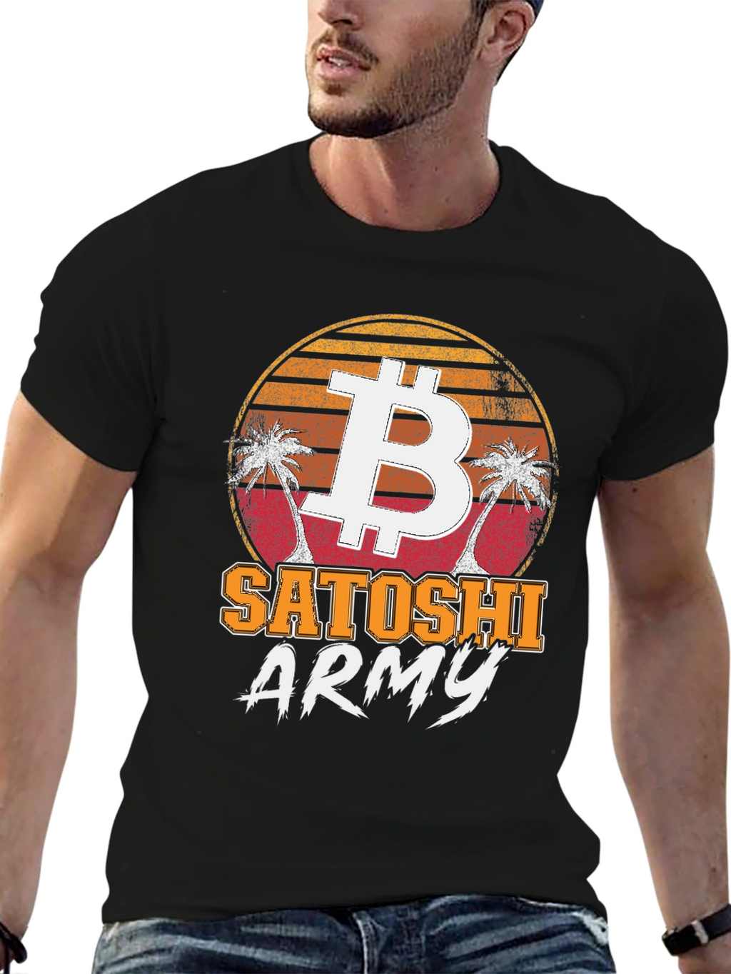 Bitcoin Satoshi Army T-Shirt Crypto Tee