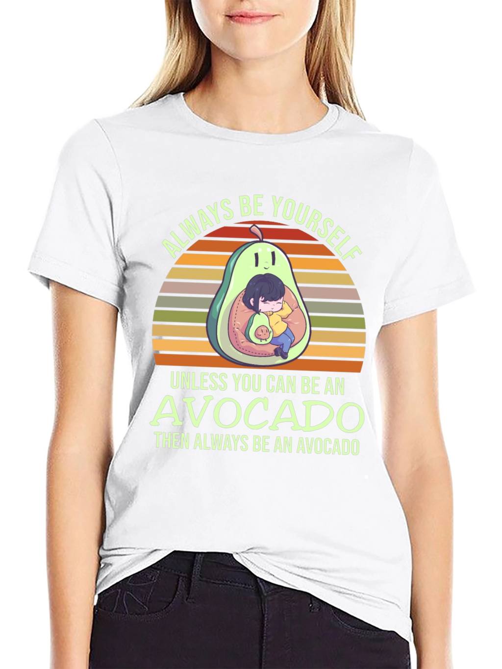Always Be Yourself Avocado T-Shirt