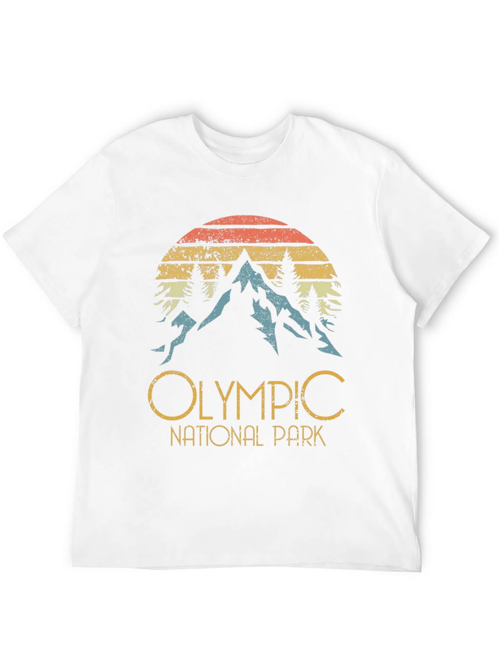 Olympic National Park Retro Graphic Tee