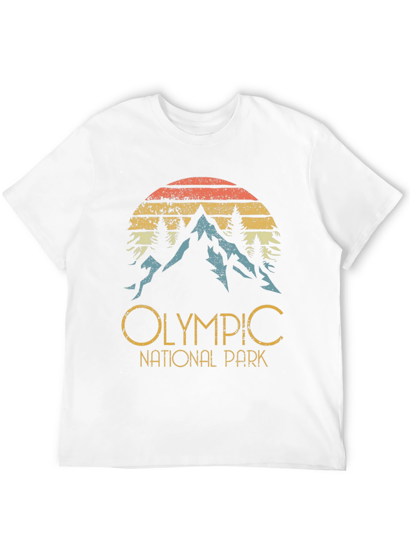Olympic National Park Retro Graphic Tee