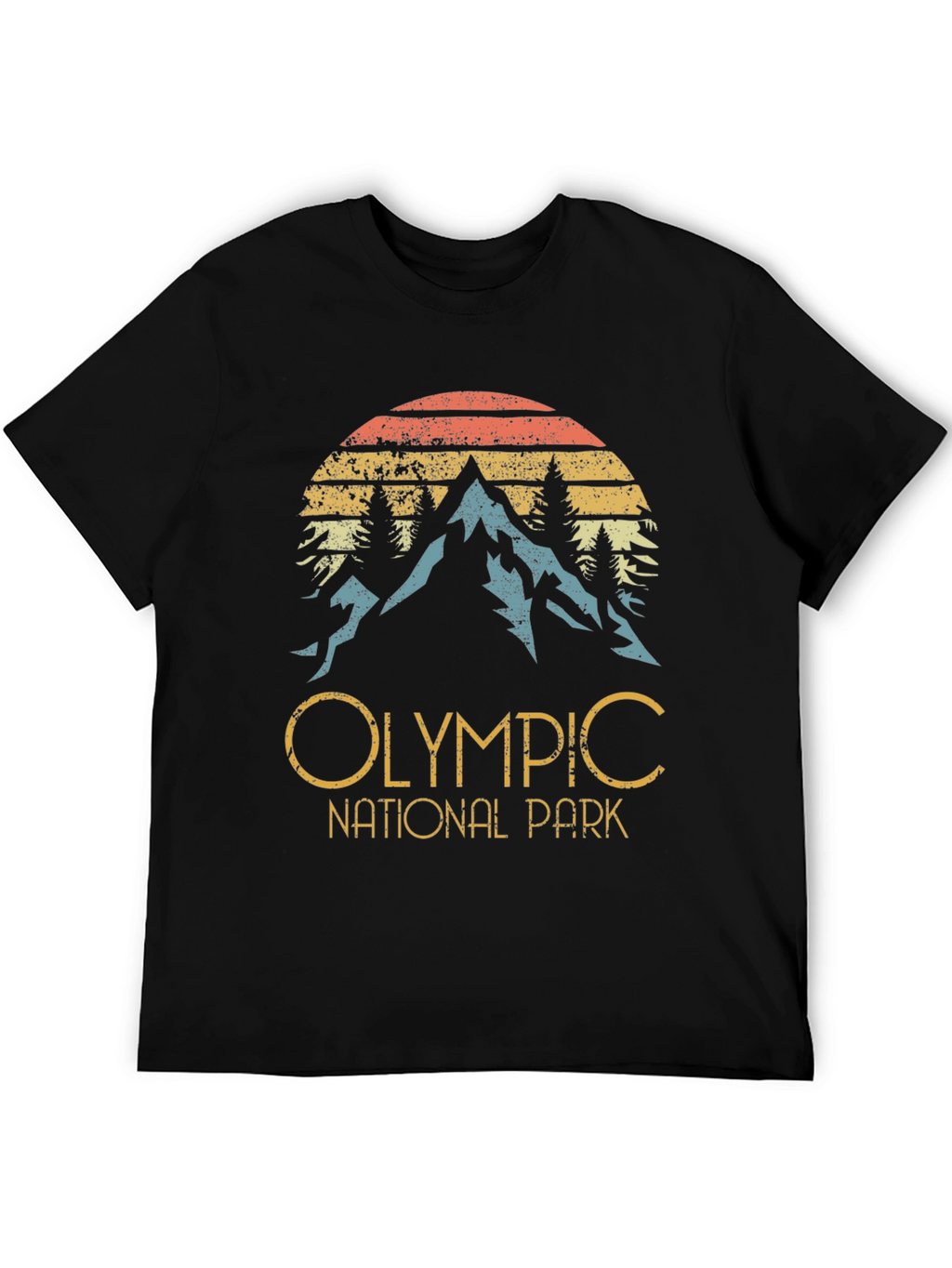 Olympic National Park Retro Graphic Tee
