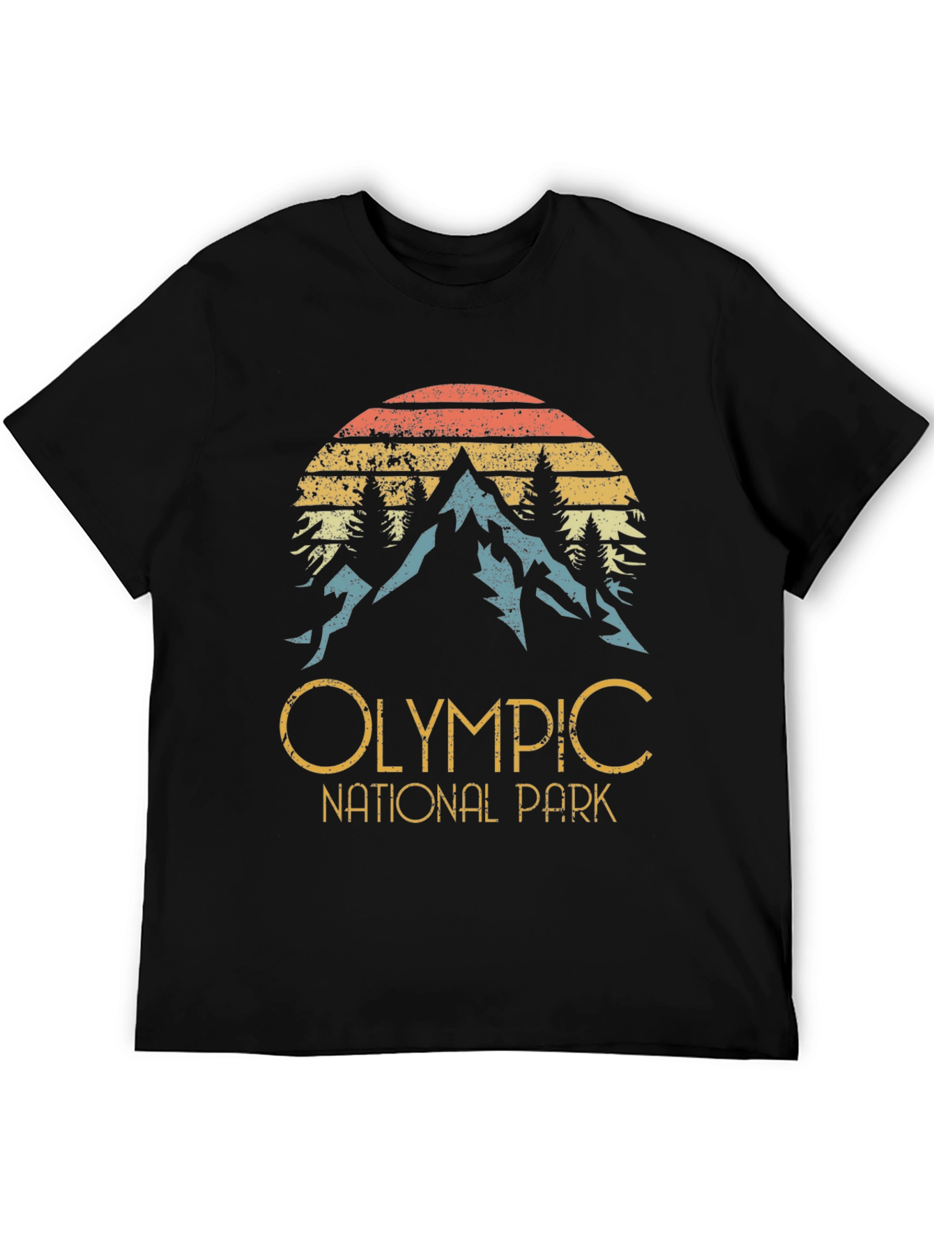 Olympic National Park Retro Graphic Tee