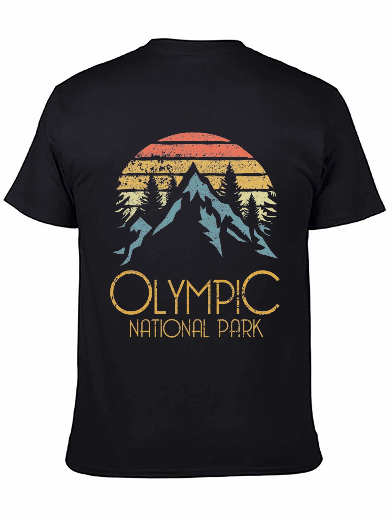 Olympic National Park Retro Graphic Tee