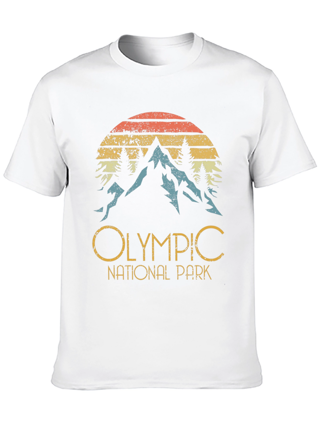 Olympic National Park Retro Graphic Tee