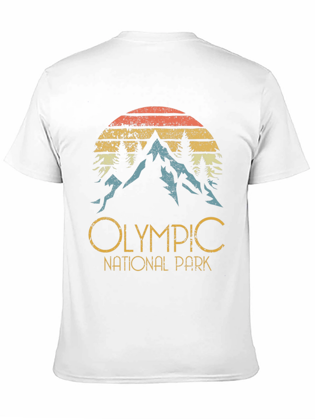 Olympic National Park Retro Graphic Tee