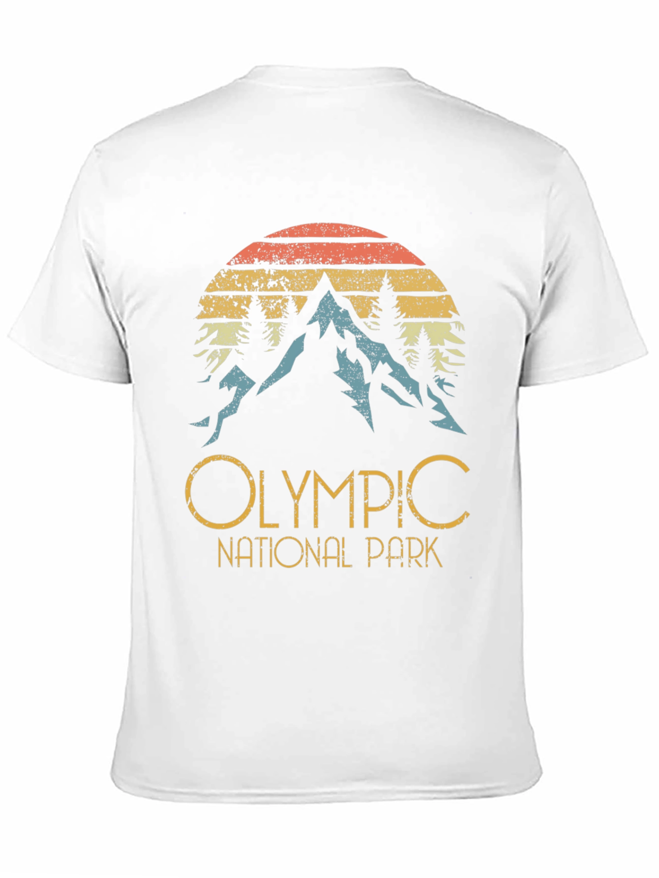 Olympic National Park Retro Graphic Tee