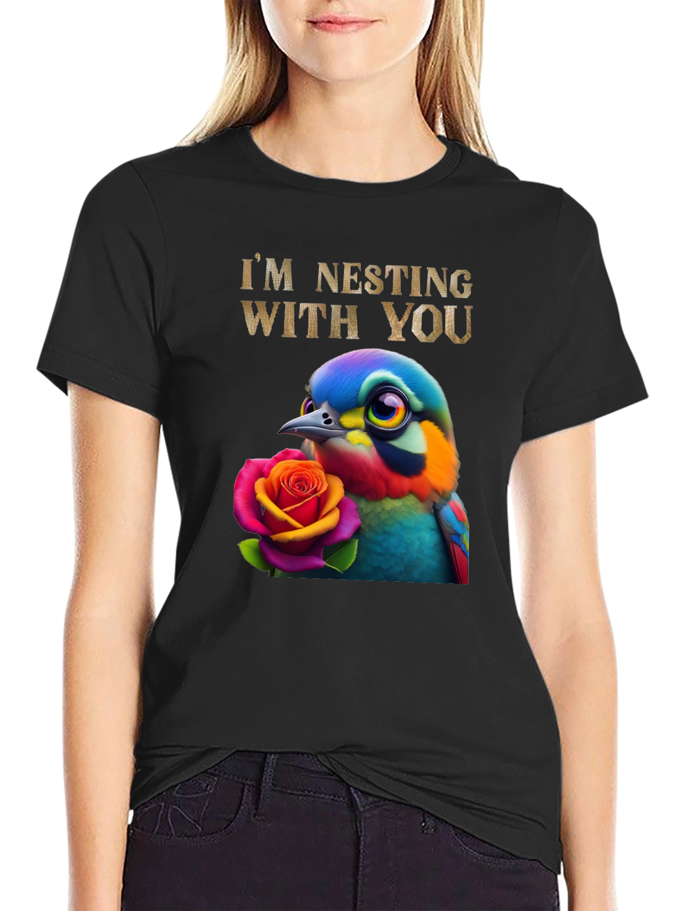 Nesting Bird Graphic Tee
