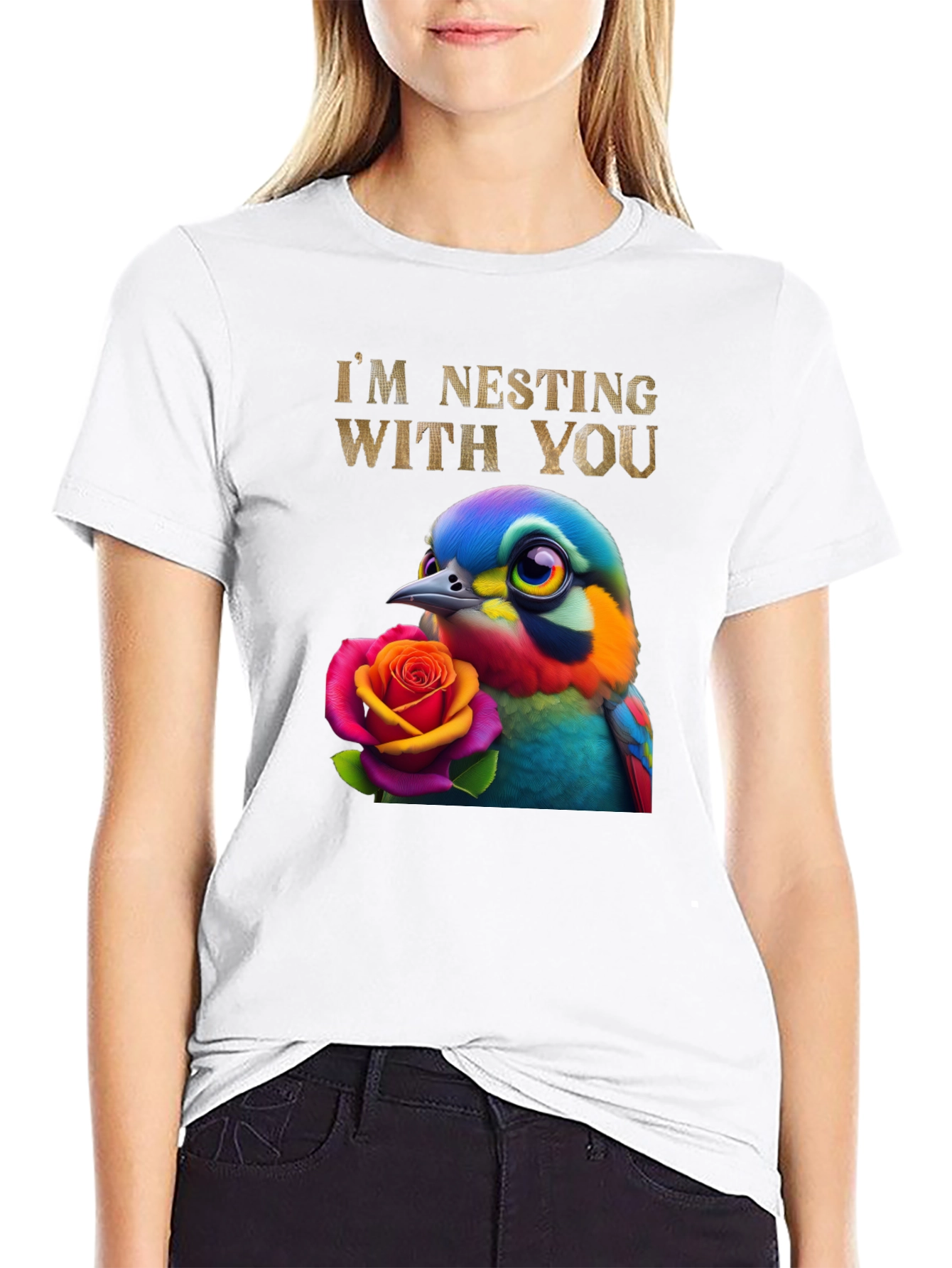 Nesting Bird Graphic Tee