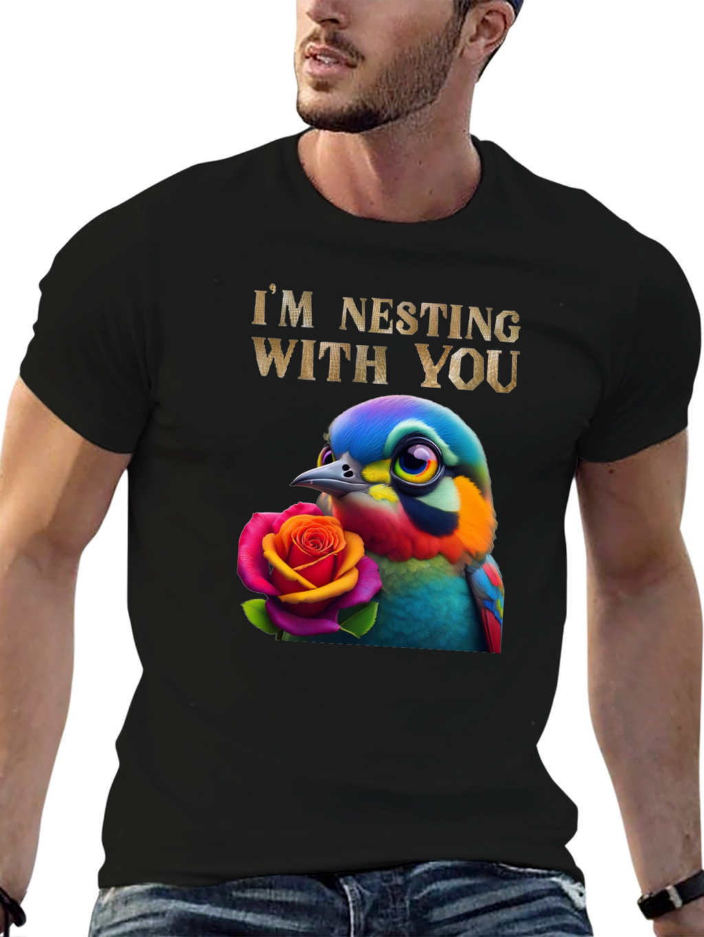Nesting Bird Graphic Tee