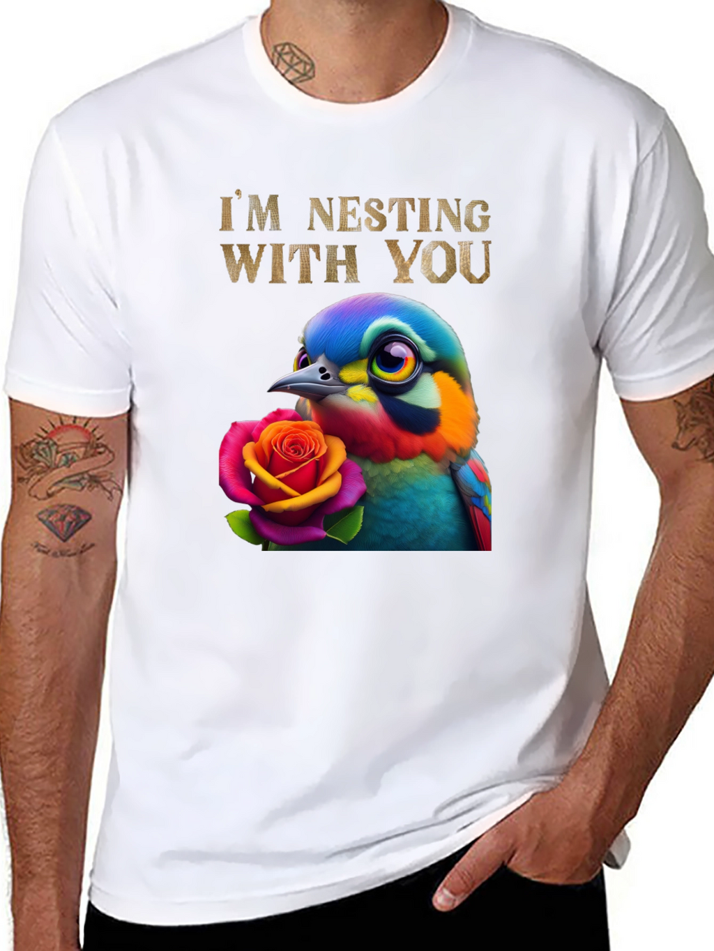 Nesting Bird Graphic Tee