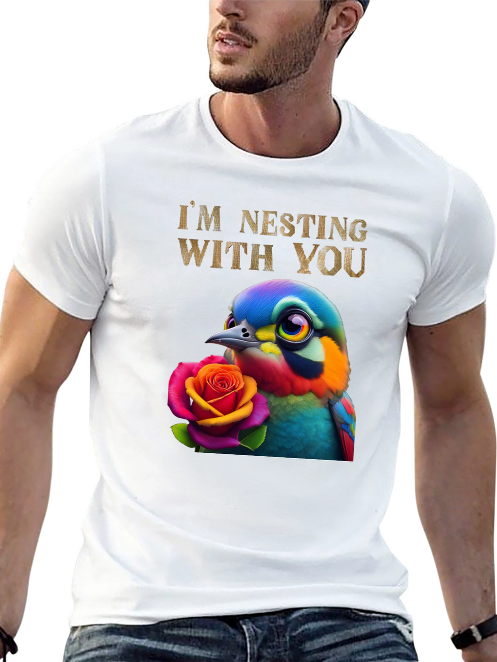 Nesting Bird Graphic Tee
