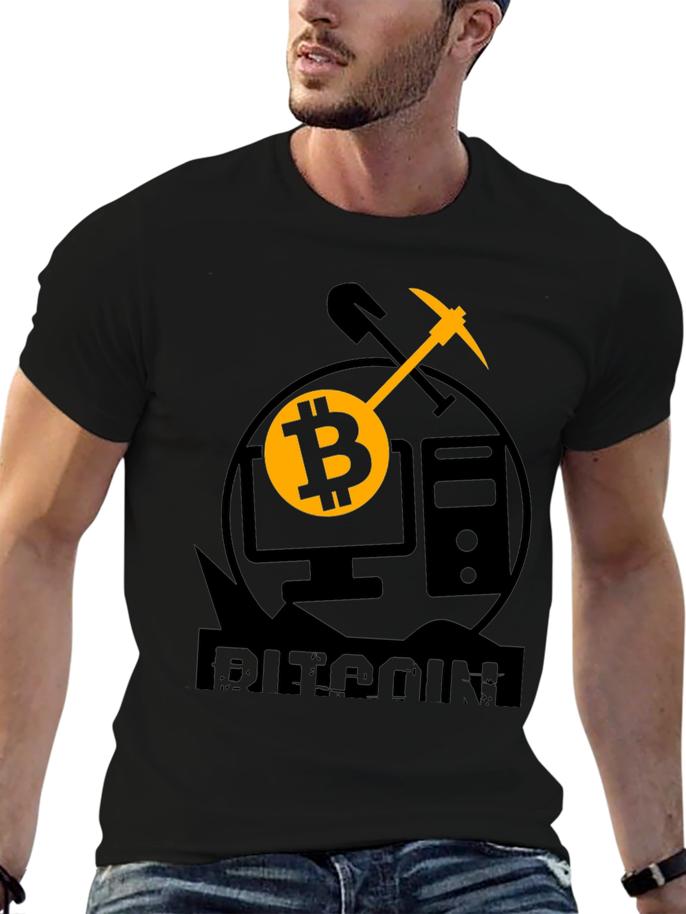 Bitcoin Mining Black T-Shirt