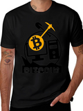 Bitcoin Mining Black T-Shirt