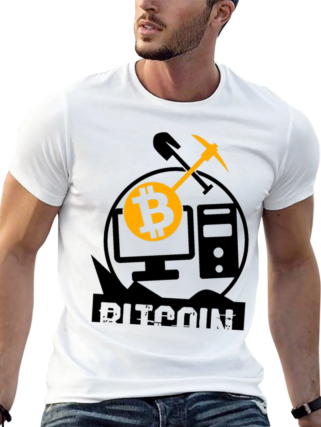 Bitcoin Mining Black T-Shirt