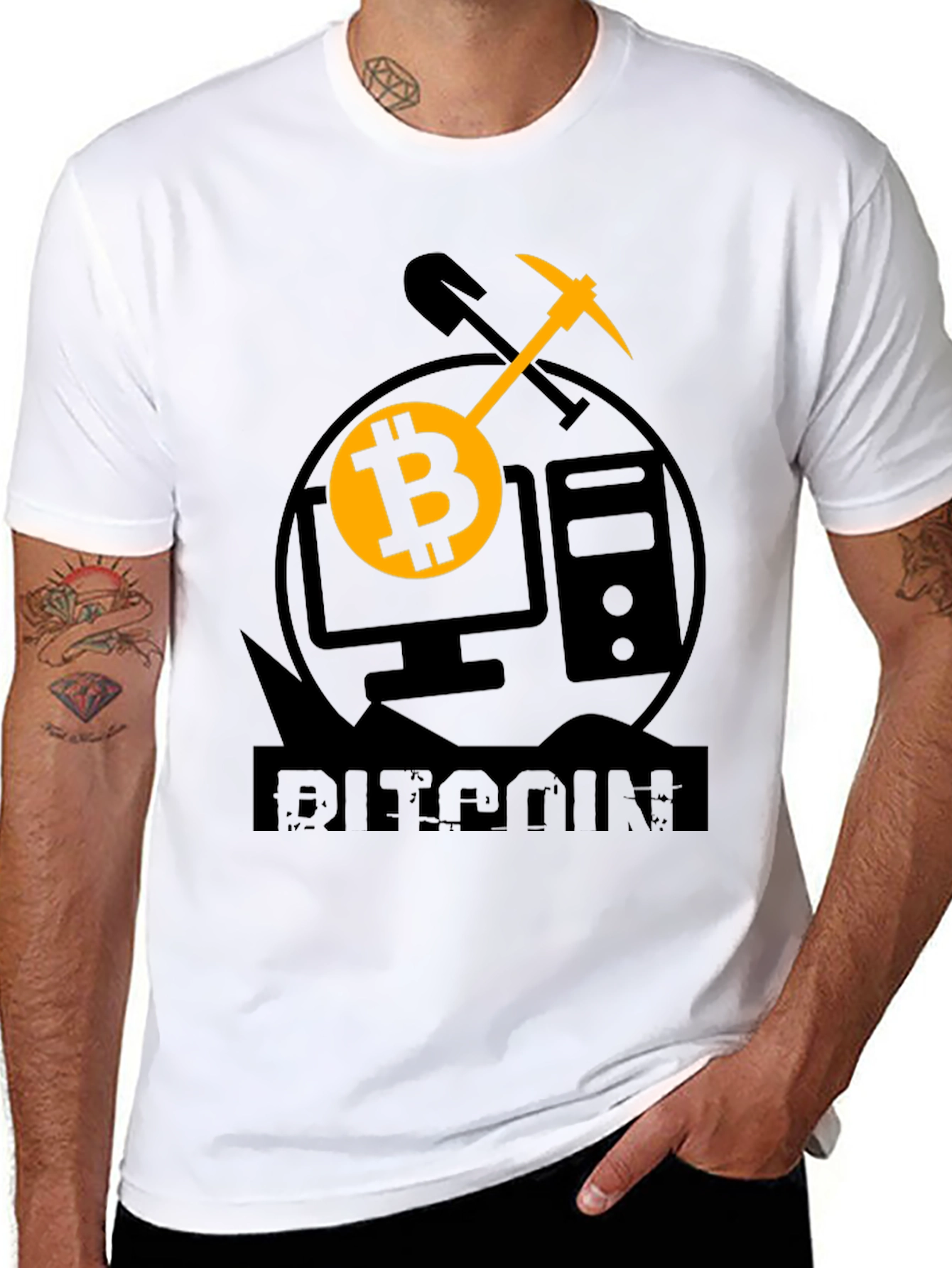 Bitcoin Mining Black T-Shirt