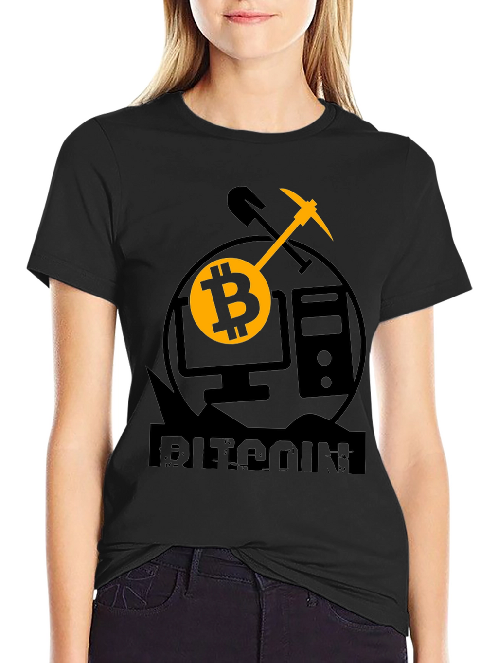 Bitcoin Mining Black T-Shirt