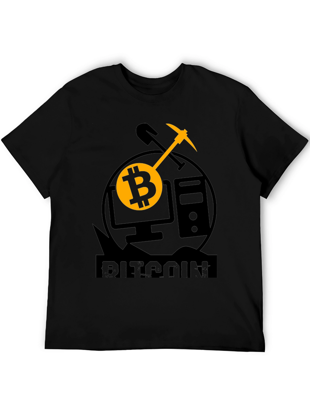 Bitcoin Mining Black T-Shirt