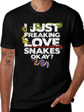 I Just Freaking Love Snakes T-Shirt
