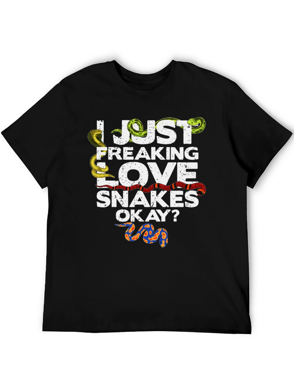 I Just Freaking Love Snakes T-Shirt