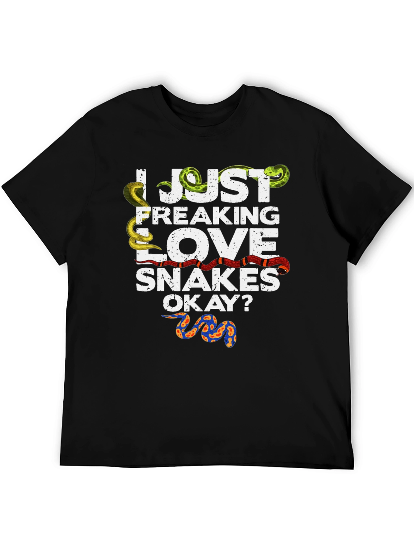 I Just Freaking Love Snakes T-Shirt