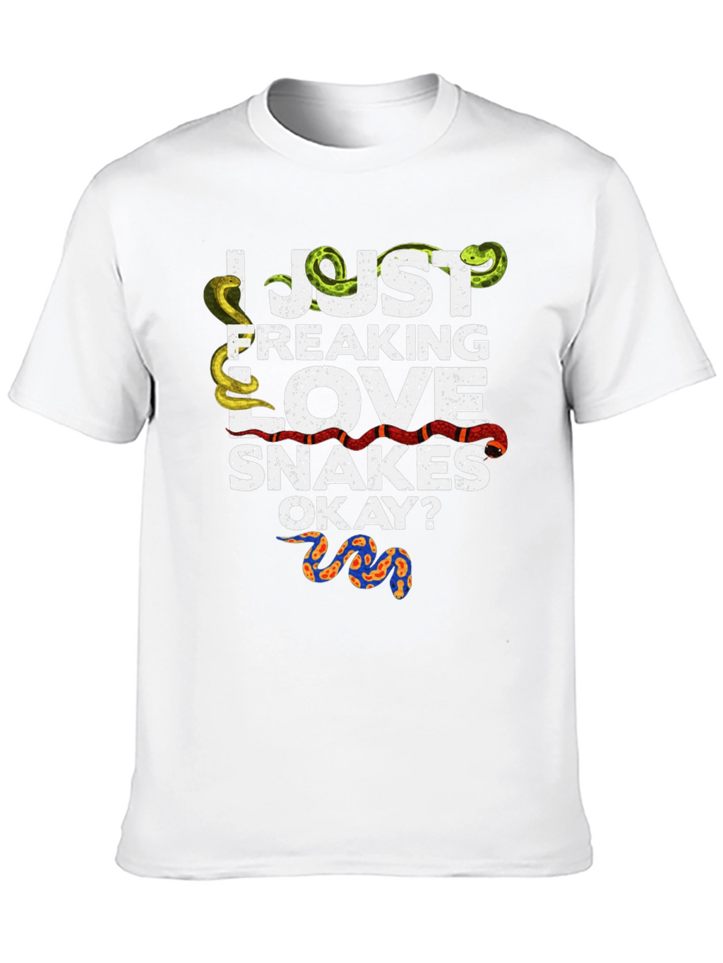 I Just Freaking Love Snakes T-Shirt