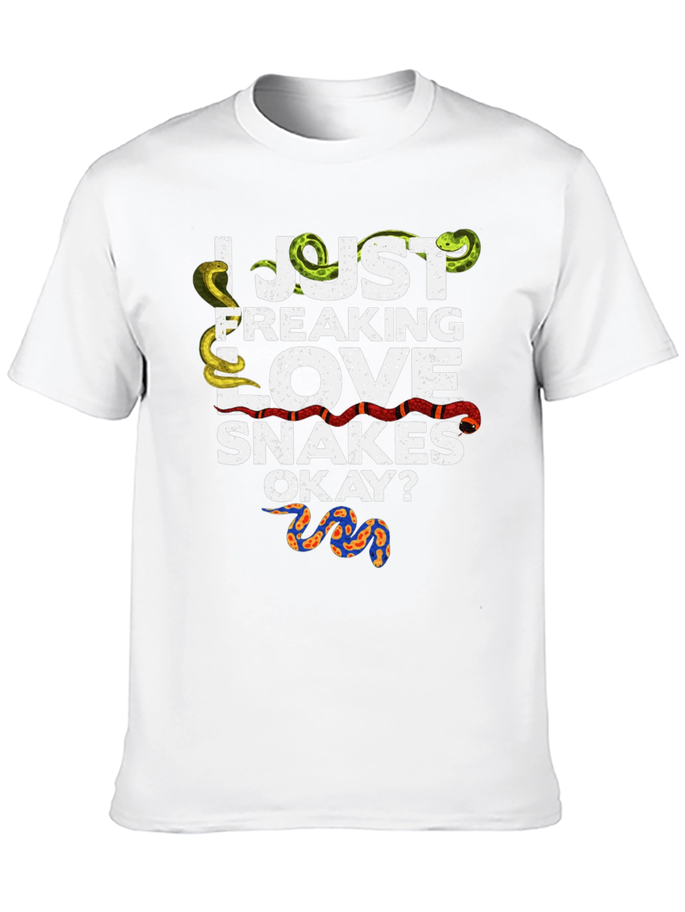 I Just Freaking Love Snakes T-Shirt