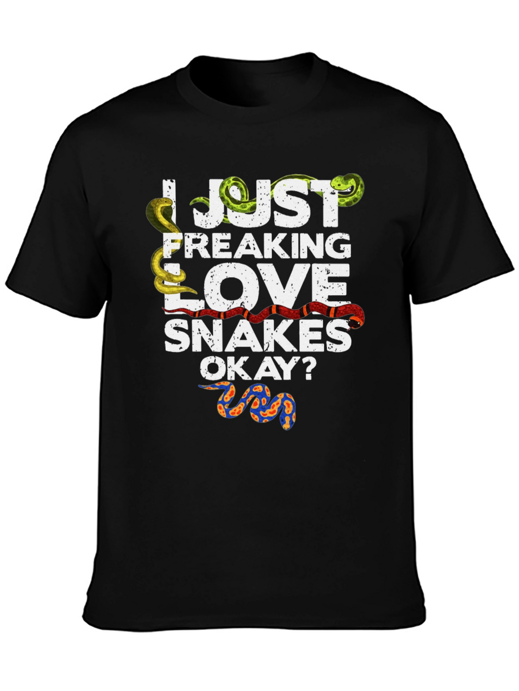 I Just Freaking Love Snakes T-Shirt