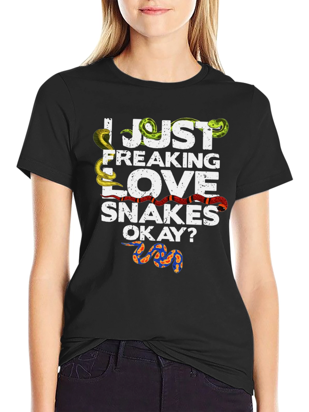 I Just Freaking Love Snakes T-Shirt