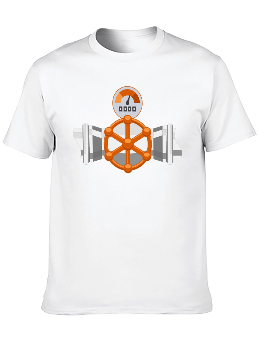 Plumbing Valve Graphic T-Shirt