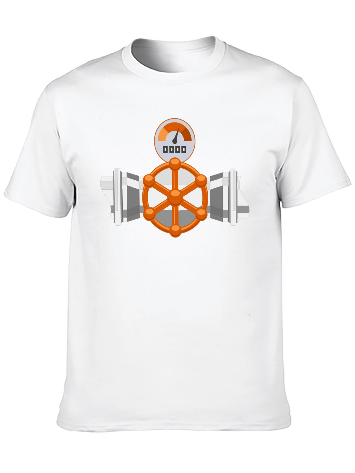 Plumbing Valve Graphic T-Shirt