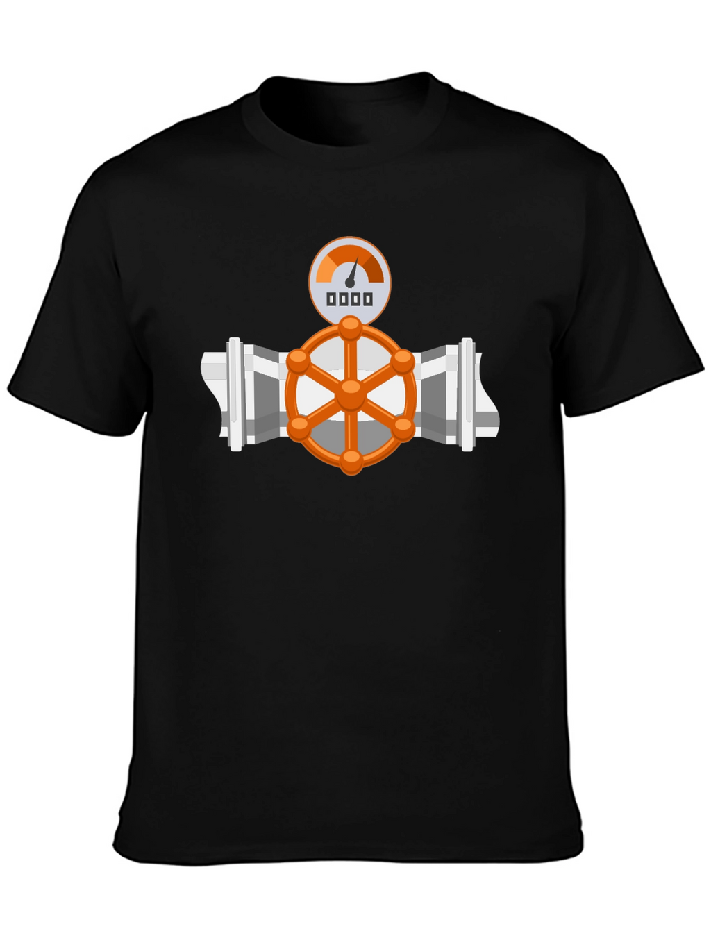 Plumbing Valve Graphic T-Shirt