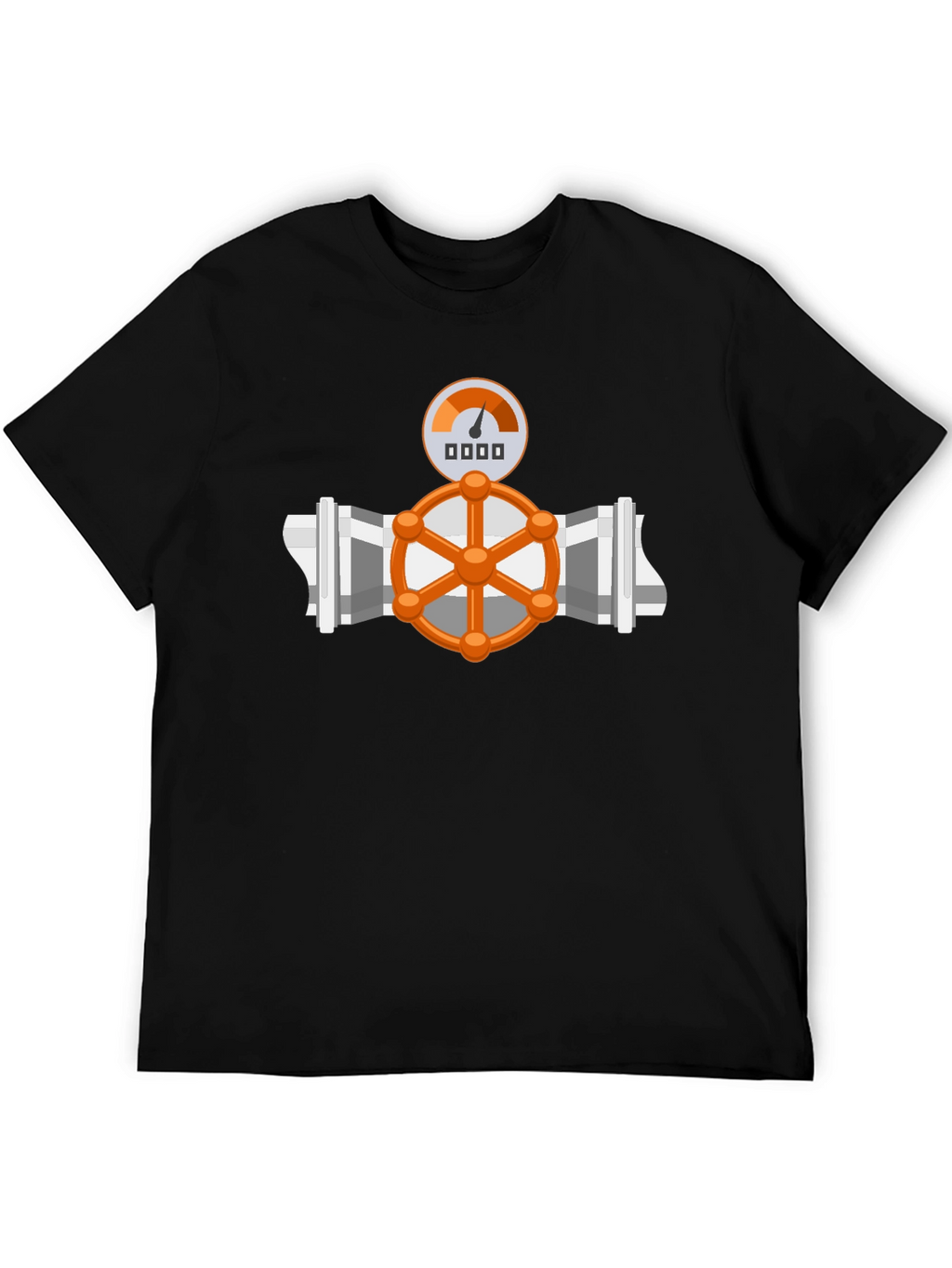 Plumbing Valve Graphic T-Shirt
