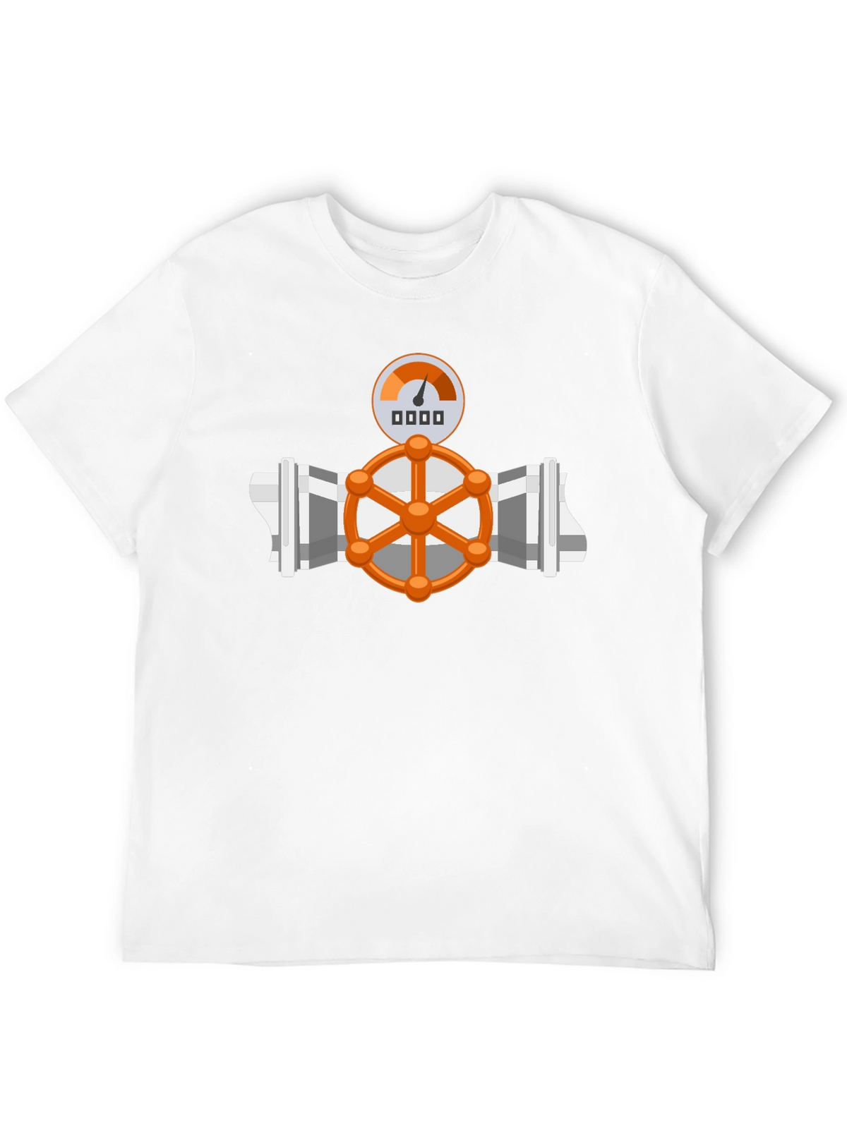 Plumbing Valve Graphic T-Shirt