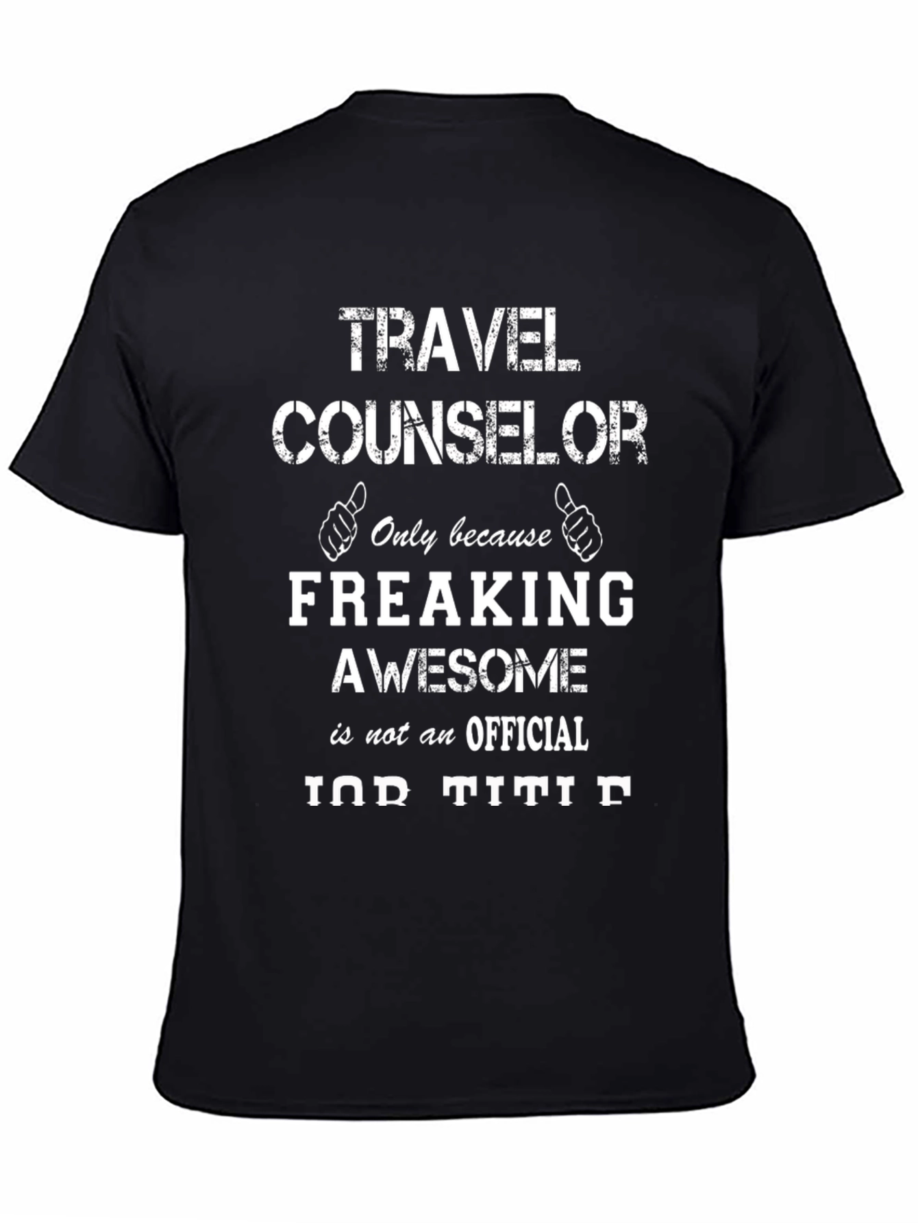 Travel Counselor Awesome Job Title T-Shirt