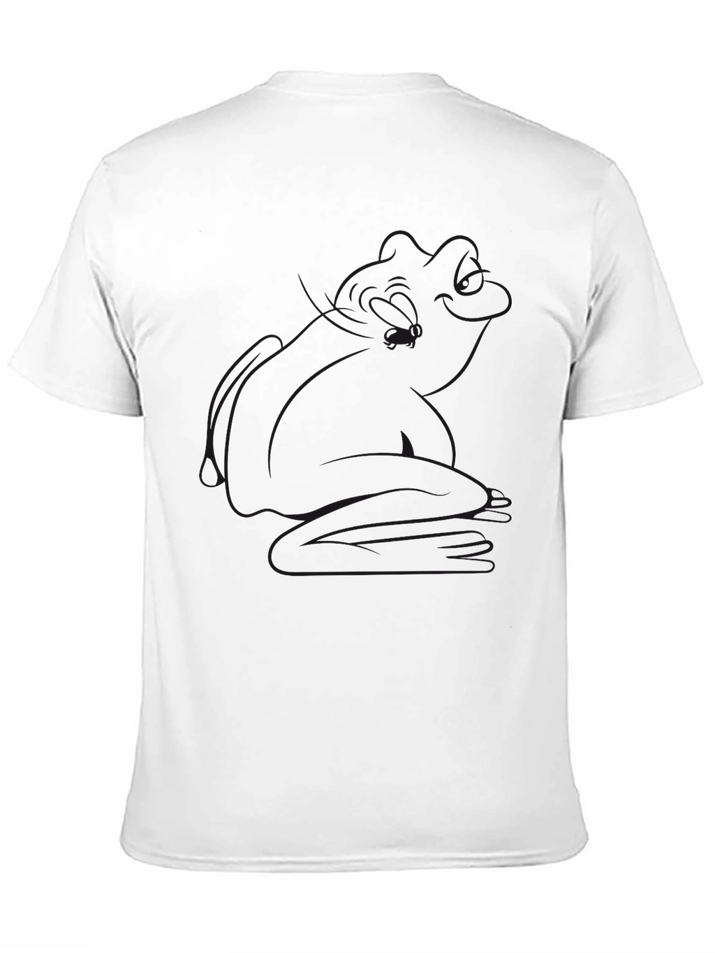 Mens Black Short Sleeve Crew Neck Tee