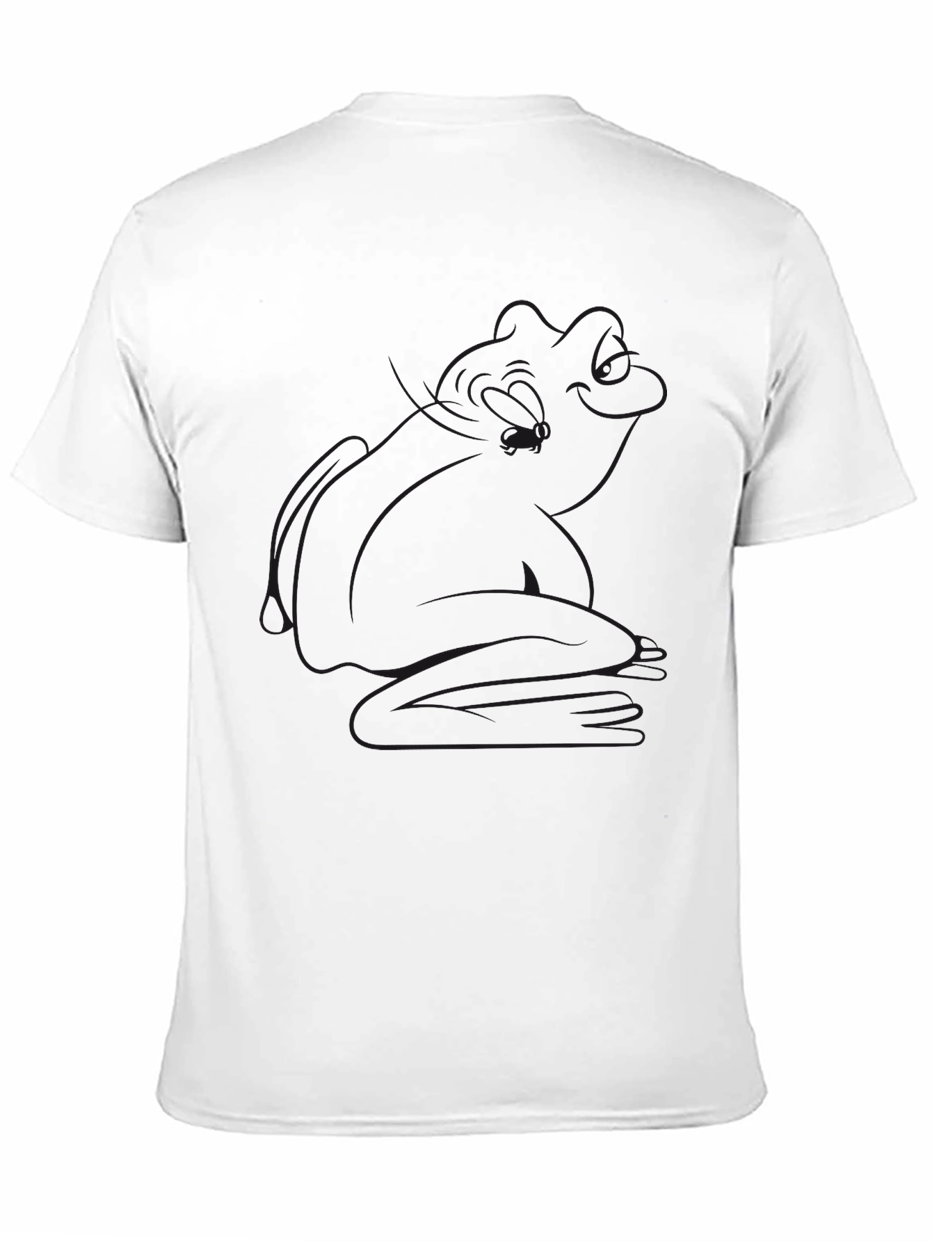 Mens Black Short Sleeve Crew Neck Tee