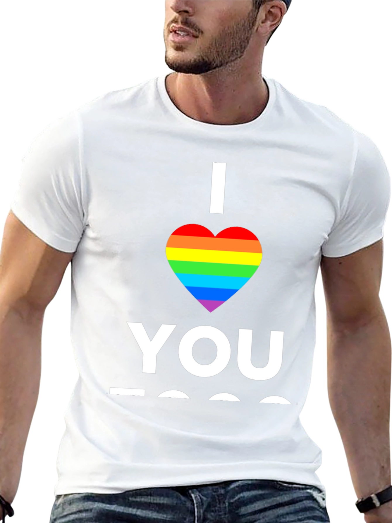 I Heart You LGBT Pride T-Shirt